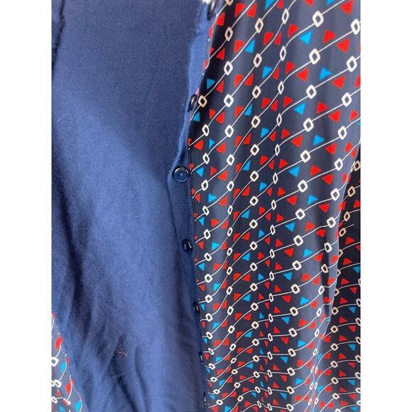 Charter Club Patterned Button Up Sweater Size Medium - Picture 4 of 6